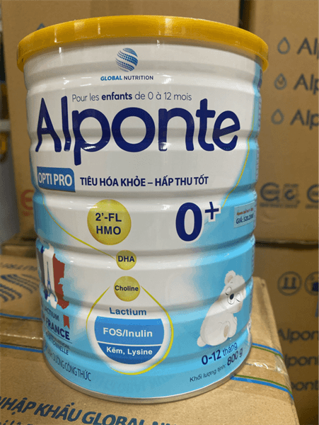 Sữa bột Alponte Opti Pro 0+ 800G