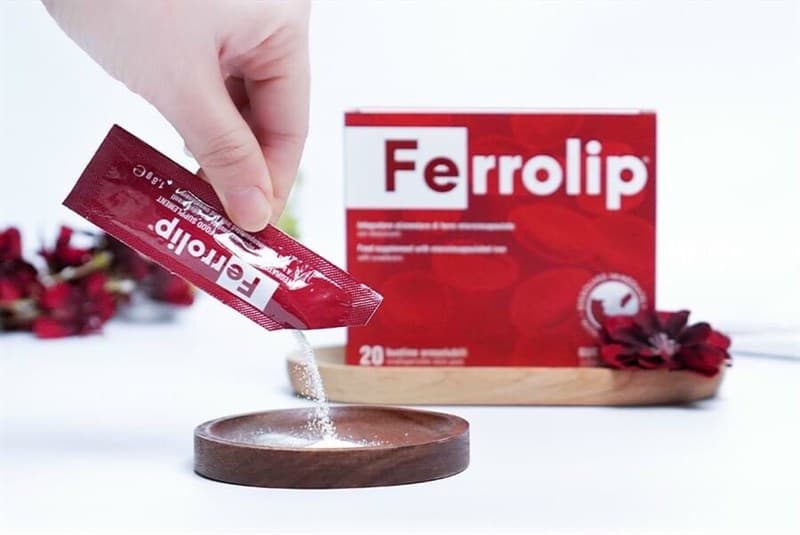 Sắt hữu cơ Ferrolip dạng bột