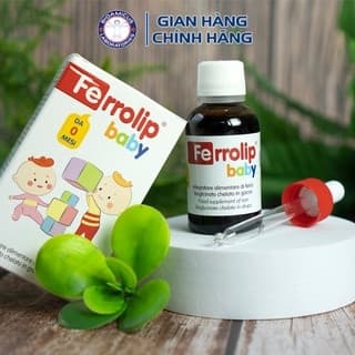 Sắt hữu cơ Ferrolip Baby