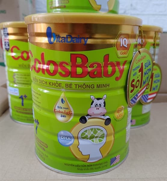 Sữa Colosbaby IQ Gold 1+ 800G