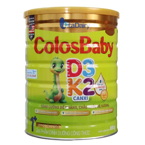 Sữa Colosbaby D3K2 Gold số 1 (800g)