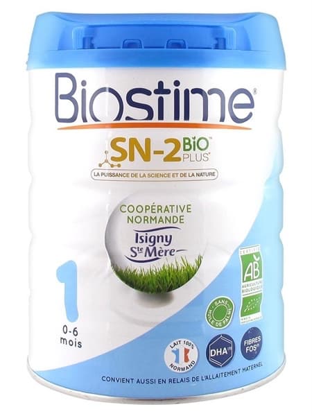 Sữa Biostime Organic SN-2 Bio Plus Pháp Chính Hãng - Dinh Dưỡng Cao Cấp Cho Bé