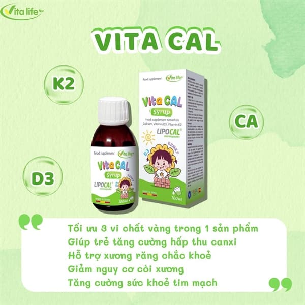 Canxi nước Vita Cal