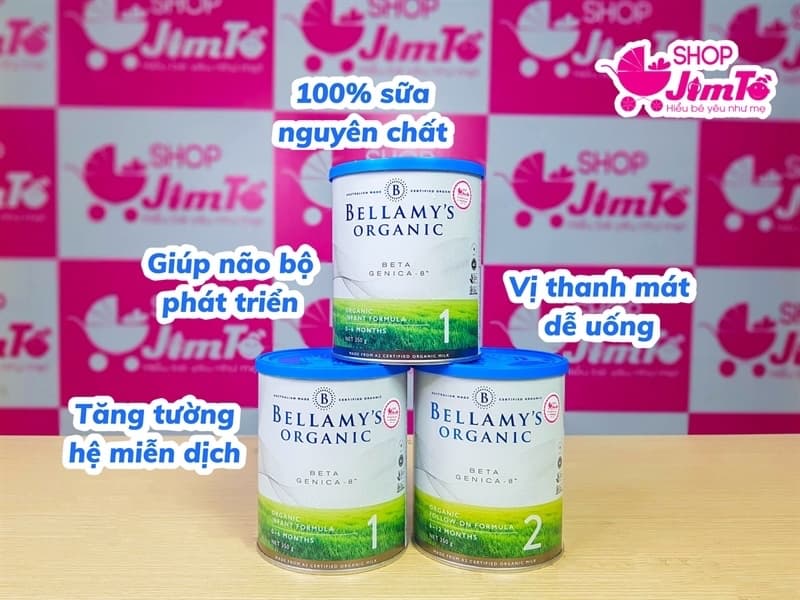 Sữa Bellamy's Organic A2 số 1 350g