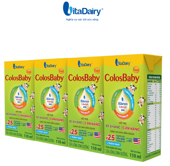 SBPS Colosbaby Gold vị thanh nhạt 110ml
