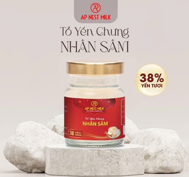 Yến sào Ap nest milk Nhân sâm
