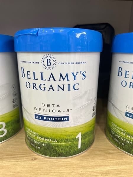 Sữa Bellamy Organic A2 số 1 (800g)