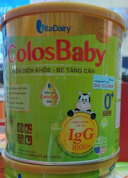 Sữa Colosbaby gold 0+ ( gói 336g )