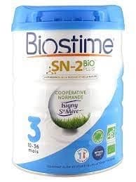 Sữa Biostime Organic SN-2 Bio Plus Pháp Chính Hãng - Dinh Dưỡng Cao Cấp Cho Bé - Số 3 - 800gr