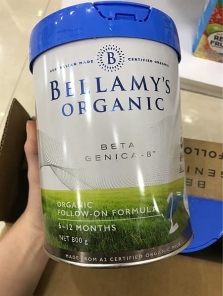 Sữa Bellamy Organic A2 số 2 (800g)