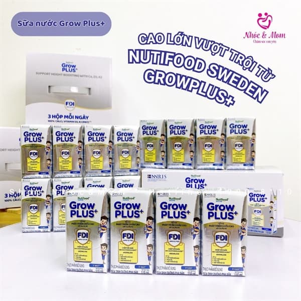SBPS Nutifood Grow Plus TCC+ Heightboosting (bạc) 110ml