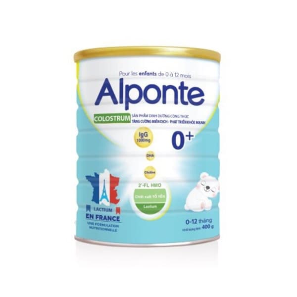 Sữa bột Alponte Colostrum 0+ 400g