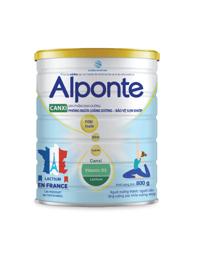 Sữa bột Alponte Canxi 800g