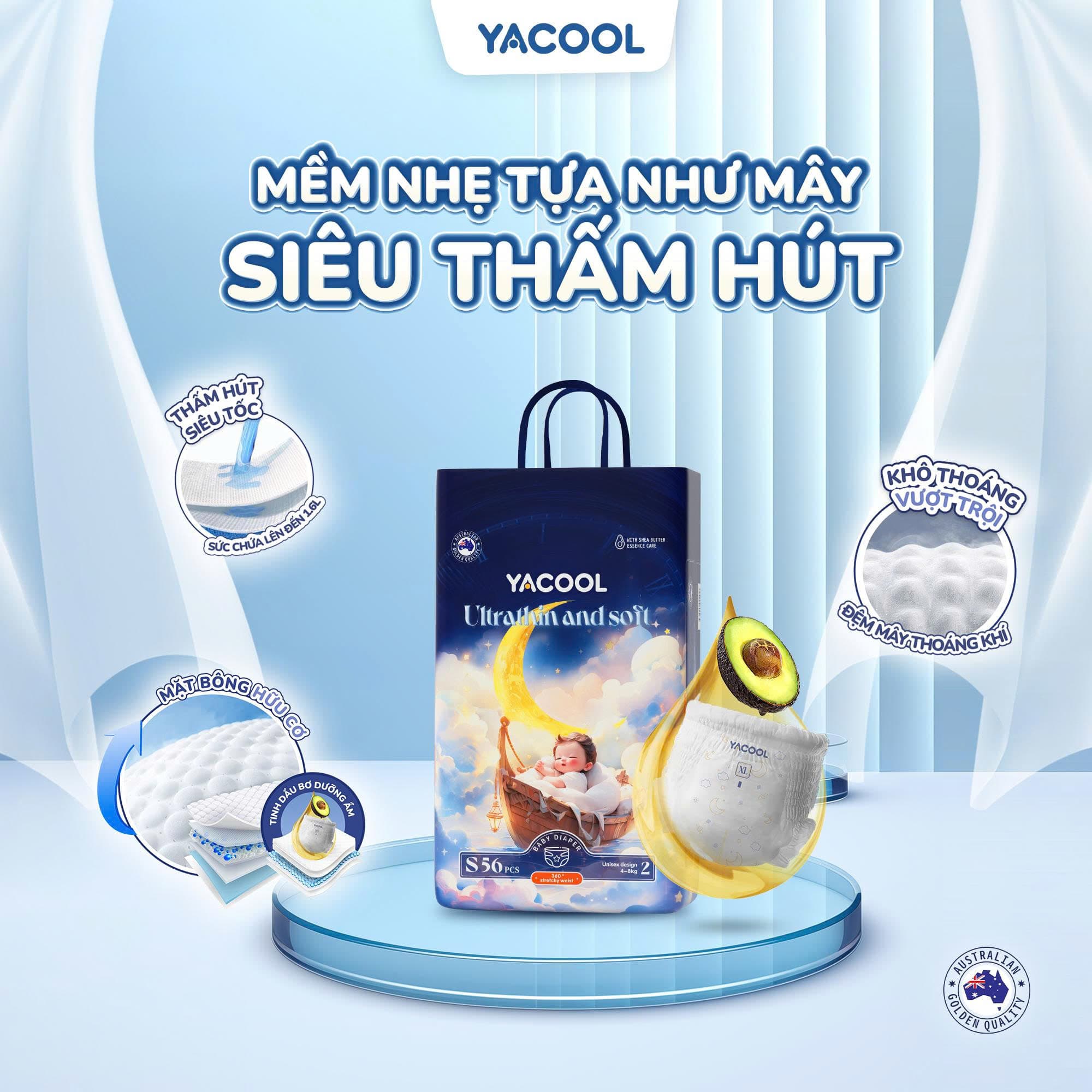Bỉm Yacool Roumeng Lightyear - Bỉm quần - L50